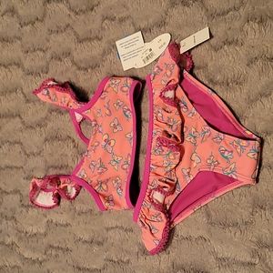 Girls 2 piece bathing suit